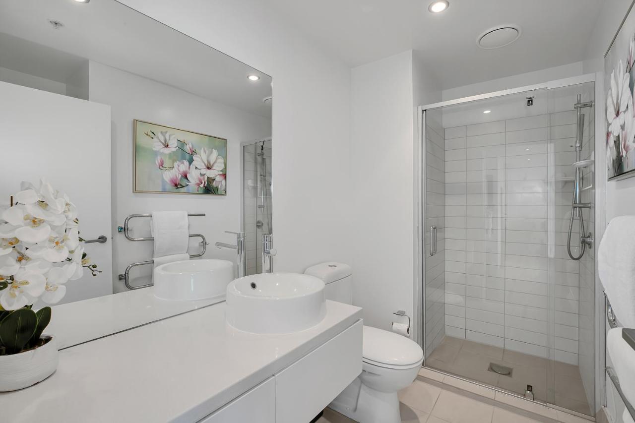 Appartamento Dockside Deluxe + Cp! Auckland Esterno foto